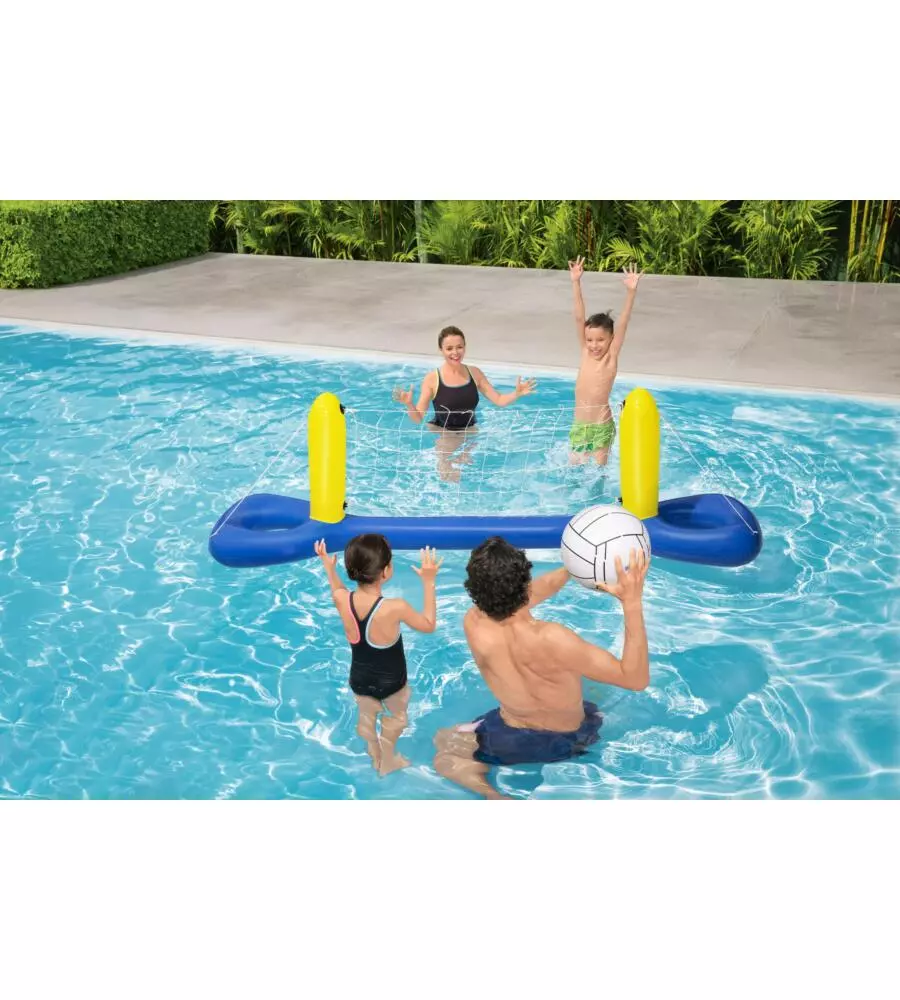 Rete da pallavolo con palla bestway 244x59 cm